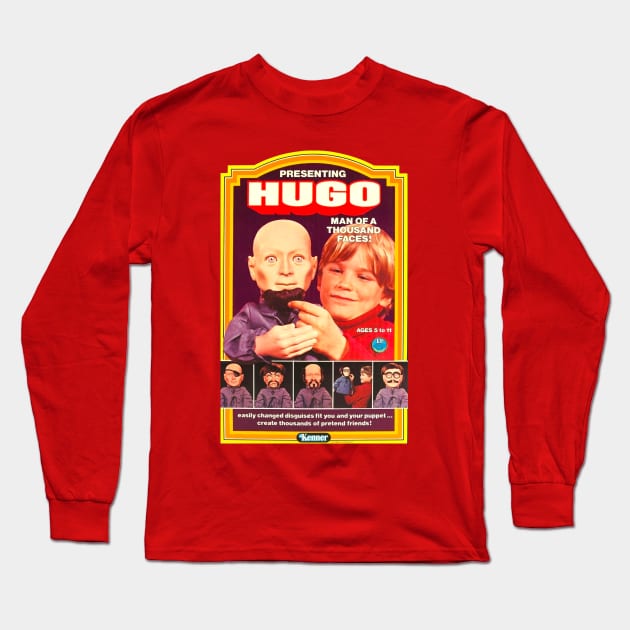 HUGO Man of a Thousand Faces Long Sleeve T-Shirt by Pop Fan Shop